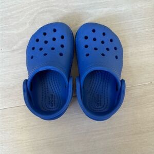 Blue Crocs